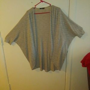 Grey cardigan